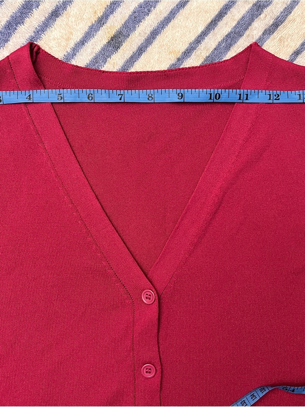 Lightweight Button-Front Short Sleeve Top — Raspberry - Picture 2 of 5